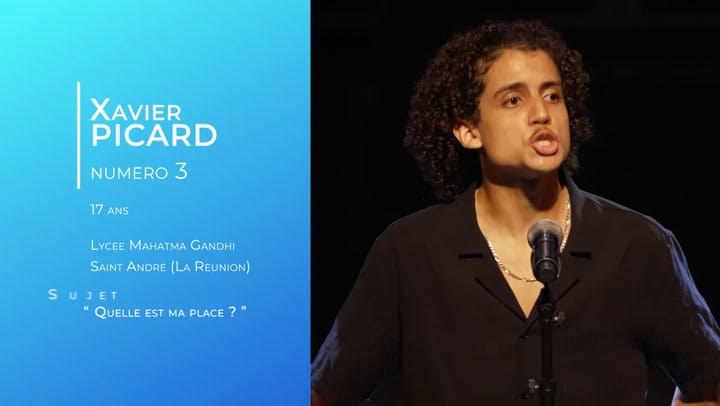 Concours départemental d'éloquence des lycéens 2023/2024 - Xavier PICARD
