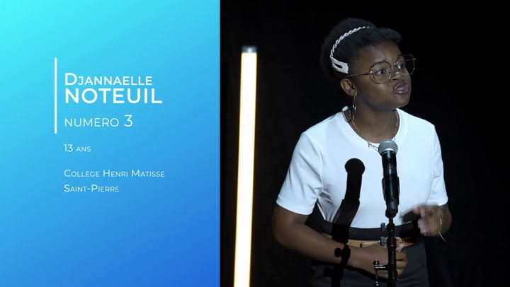 Concours départemental d'éloquence des collégiens 2024/2025 - Djannaelle Noteuil