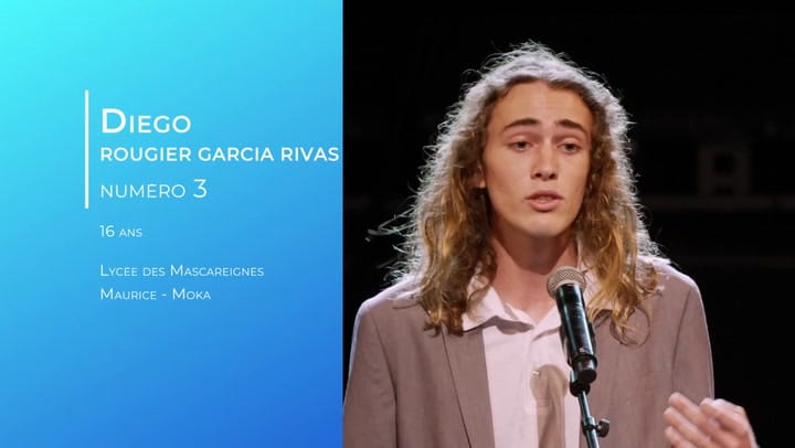 Concours départemental d'éloquence des lycéens 2024/2025 - Diego ROUGIER GARCIA RIVAS