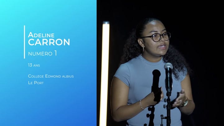 Concours départemental d'éloquence des collégiens 2024/2025 - Adeline CARRON