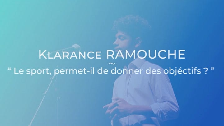 Concours départemental d'éloquence des collégiens 2021/2022 – Klarance RAMOUCHE