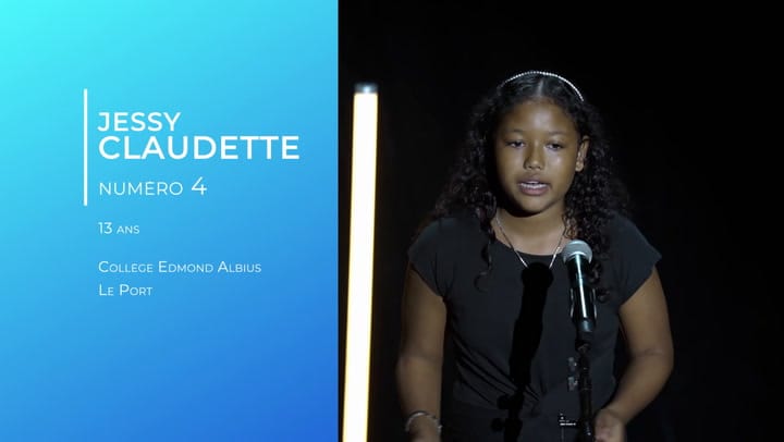 Concours départemental d'éloquence des collégiens 2024/2025 - Jessy CLAUDETTE