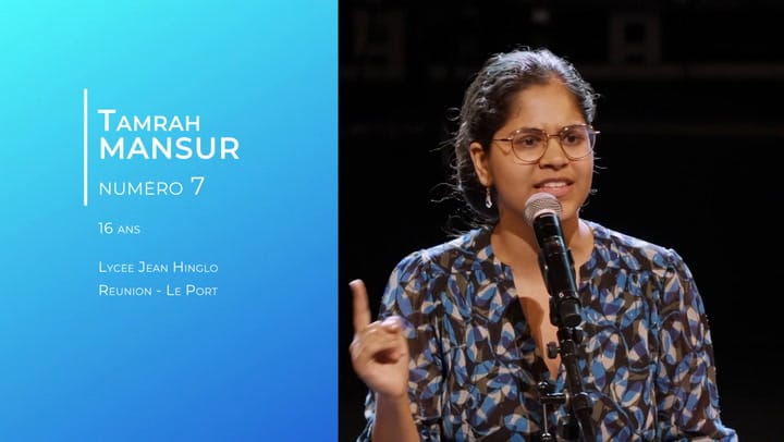 Concours départemental d'éloquence des lycéens 2024/2025 - Tamrah MANSUR