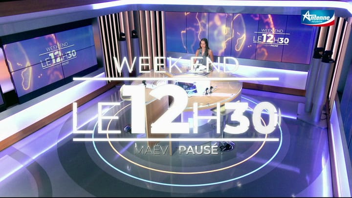 Replay Le JT WEEK-END 12H30 - Samedi 25 Janvier 2025